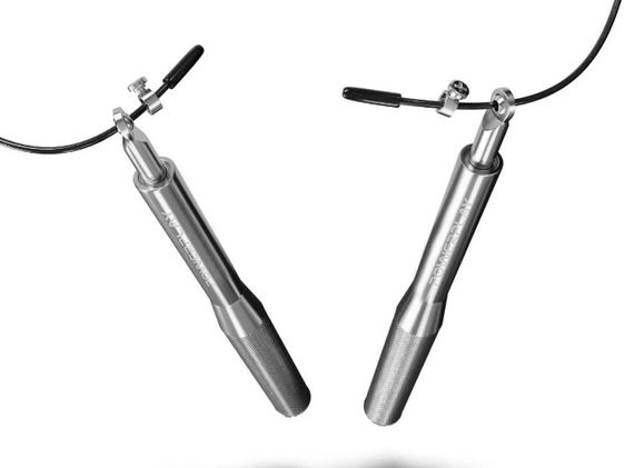 Скакалка швидкісна на підшипниках алюмінієва PowerPlay 4207 Elite Jump Rope Срібна 3 м (PP_4207_Silver) | Зображення 7