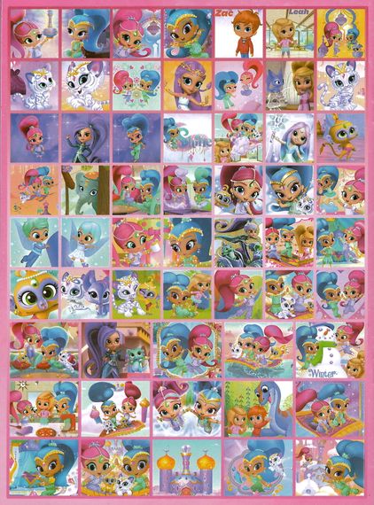 Розмальовка Shimmer and Shine + 114 наліпок KLM2106А Jumbi (6922203545970) | Зображення 2