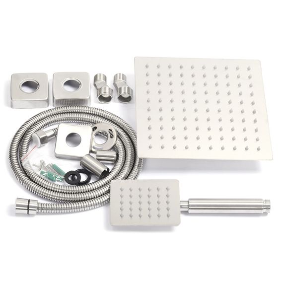 Душова колона зі змішувачем з нерж. стали SUS304 Zerix KUB-009-J (ZX3166) | Зображення 1