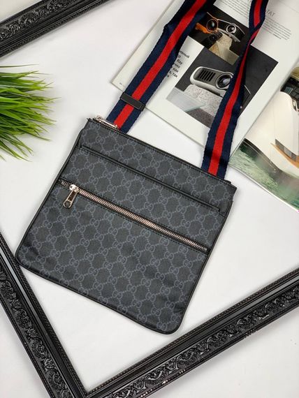 Сумка-планшетка Gucci  GG grey s053 | Зображення 1