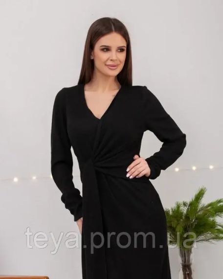 Плаття для жінок колір чорний розміри S, M, L, XL, XXL, 3XL FI_009679 | Зображення 3