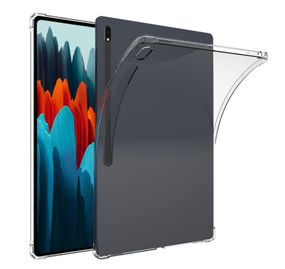 Силиконовый чехол бампер Primolux Silicone для планшета Samsung Galaxy Tab S8 Plus 12.4" - Clear