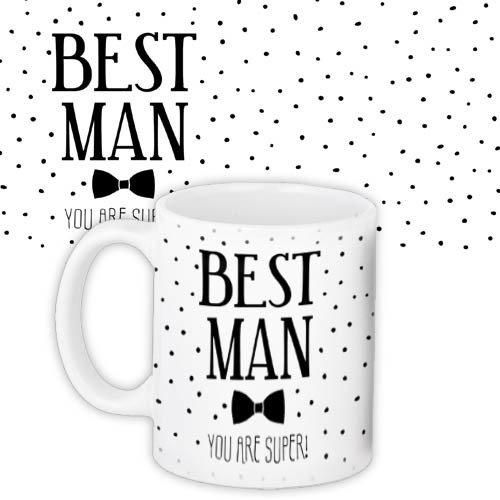 Кружка с принтом Best man 330 мл (KR_DBL033)