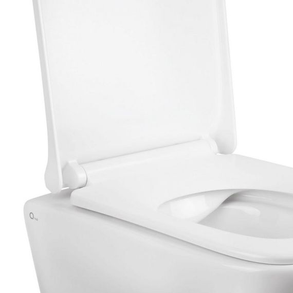 Унітаз підвісний Qtap Tern безободковий з сидінням Soft-close QT1733052ERW | Зображення 7