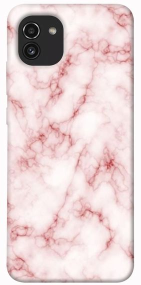 Чохол IBANAN Рожевий мармур 3 для Samsung Galaxy A03, Рожевий