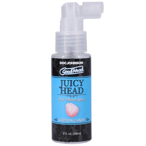 Зволожуючий оральний спрей Doc Johnson GoodHead Juicy Head Dry Mouth Spray, Цукрова вата