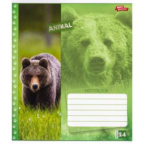 Тетрадь ученическая А5/24 лин. Animal 3519N Мрії збуваються Вид 4