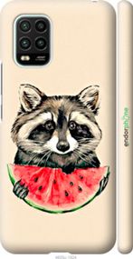 Чохол на Xiaomi Mi 10 Lite Єнотик з кавуном "4605m-1924-2448"