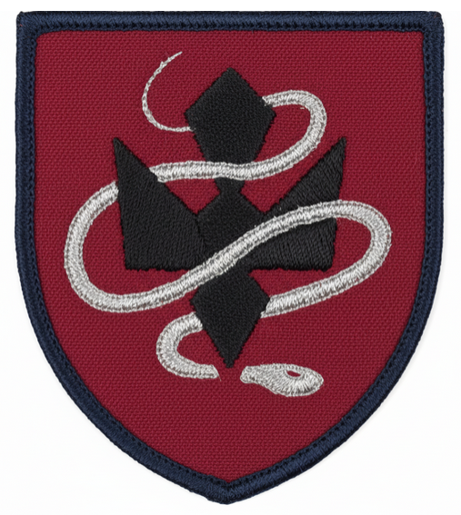 Шеврон 35 ОСБ / бордо