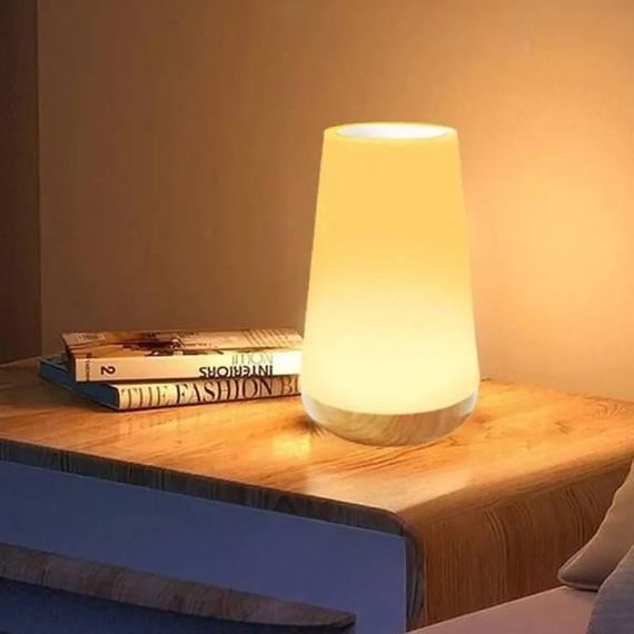 Ночник настільний акумуляторний Pat light AND HA-114 Білий