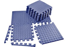 Мат-пазл EasyFit SwallowTail EVA 120х60х1 см татамі ластівчин хвіст Синій (EF-1950-30-BE)