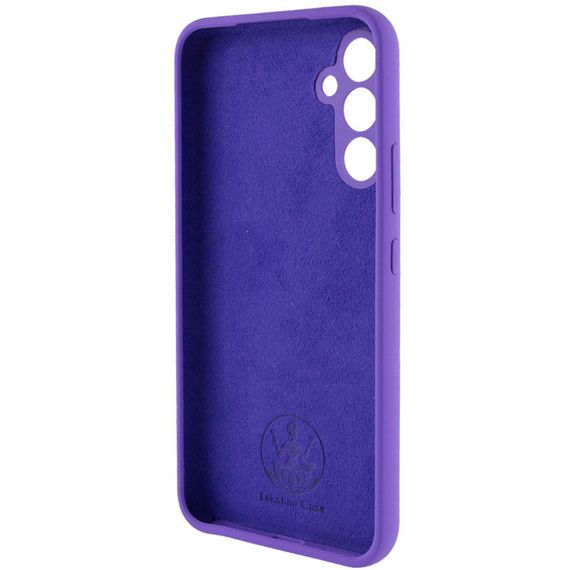 Чехол Silicone Cover Lakshmi Full Camera (AAA) with Logo для Samsung Galaxy S24+ Рожевий/Pink Sand | Зображення 2