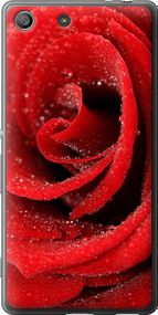 Чехол на Sony Xperia M5 E5633 Красная роза "529u-217-17620"