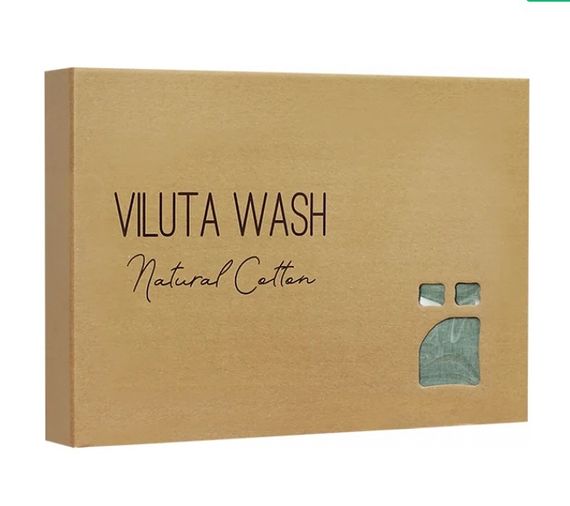 Постільна білизна полуторна Viluta Сатин Wash-65-1-5 143х210 см сіра | Зображення 9