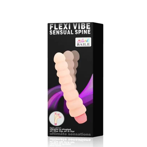 Анальний вібратор гнучкий SENSUAL SPINE Sex Aura | Зображення 1