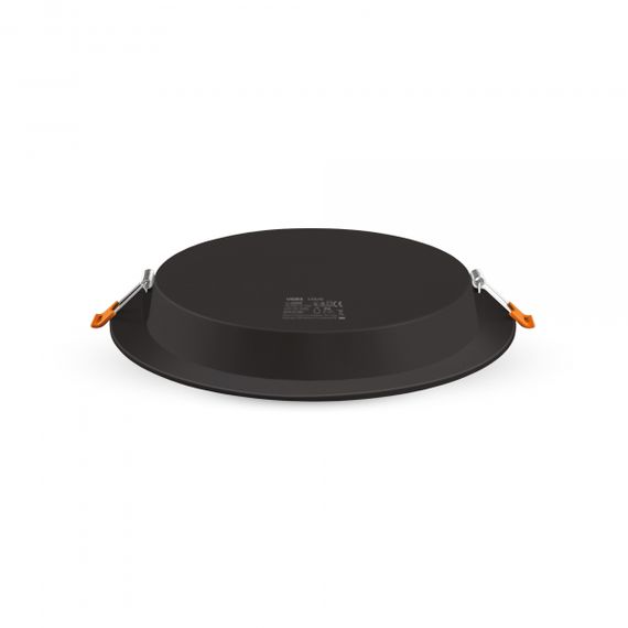 LED світильник Back вбудований круглий VIDEX 20W 5000K Black | Зображення 1