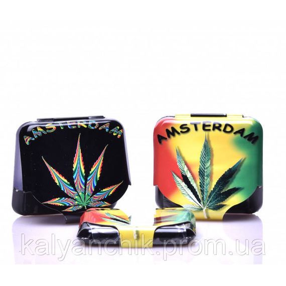 Бокс для зберігання паперу для куріння Amsterdam Freedom 5 x 5 см | Зображення 1
