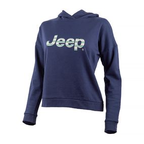 Толстовка JEEP HOODED CROPPED SWEATSHIRT Striped Print