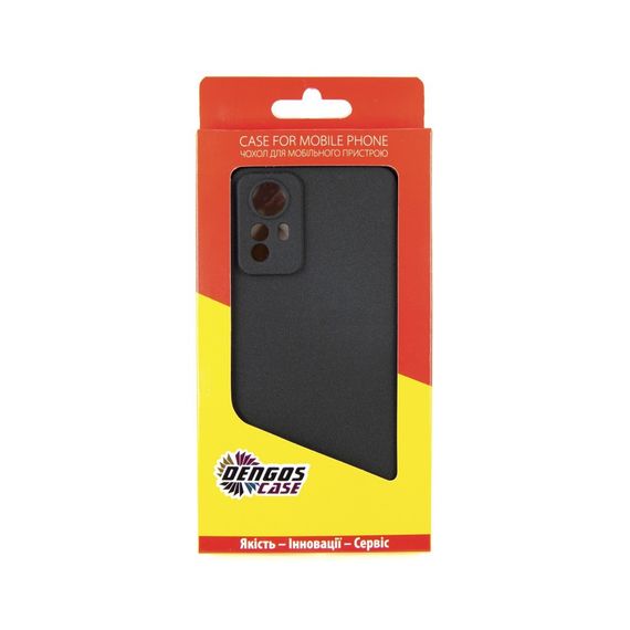 Чохол до мобільного телефона Dengos Carbon Xiaomi Redmi Note 12s (black) (DG-TPU-CRBN-177) | Зображення 4