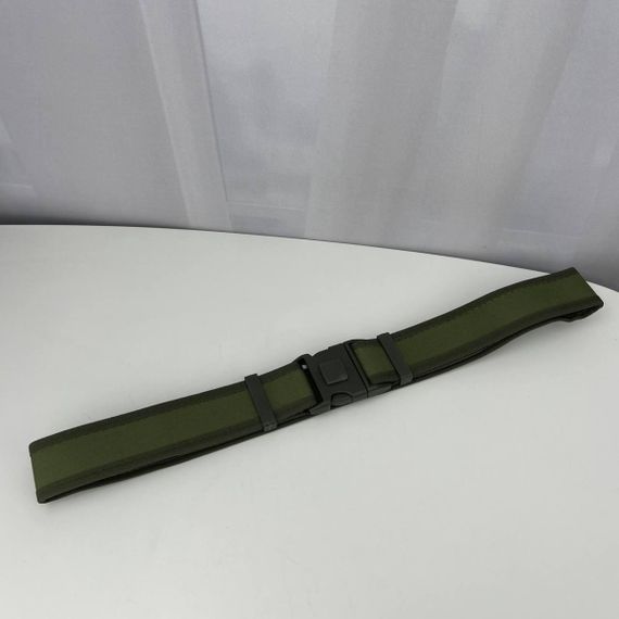 Ремінь тактичний чоловічий регульований 6729 128х4,7 см зелений | Зображення 5