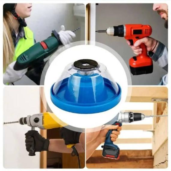 Насадка пилозбірник на дриль Синя