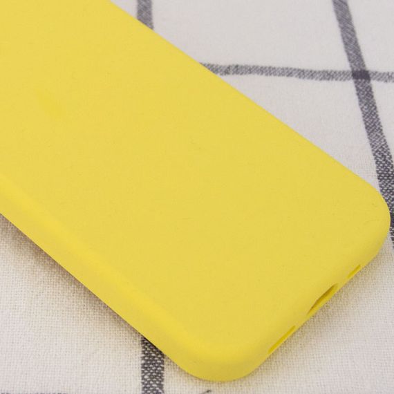 Чохол Silicone Case Full Protective (AA) NO LOGO для Apple iPhone 12 Pro Max (6.7") Жовтий / Yellow | Зображення 1