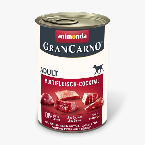 Корм Animonda Gran Carno влажный с мясным ассорти для взрослых собак 800 гр