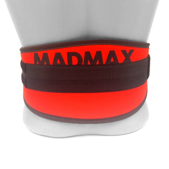 Пояс для важкої атлетики MadMax MFB-421 Simply the Best неопреновий Red XXL | Зображення 7
