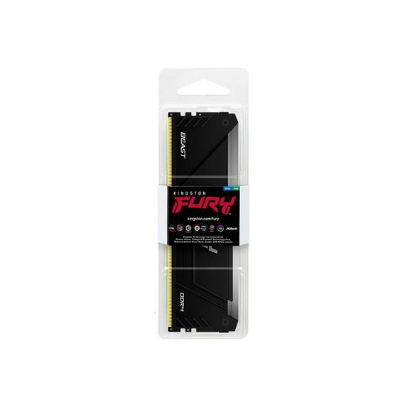 Модуль пам'яті для комп'ютера DDR4 16GB 3200 MHz Beast RGB Kingston Fury (ex.HyperX) (KF432C16BB2A/16) | Зображення 4