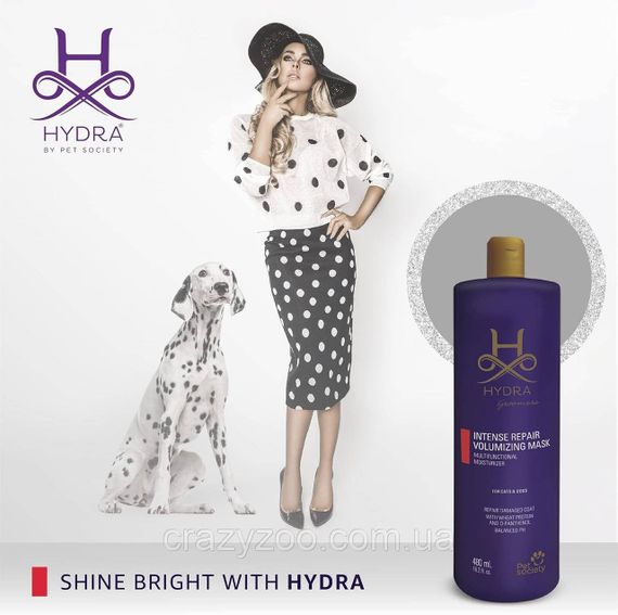 Маска для собак та котів Hydra Intense Repair Volumizing Mask відновлювальна 480 мл 24118 | Зображення 1