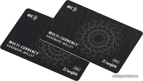 Криптокошелек Tangem Wallet Black 2 карты
