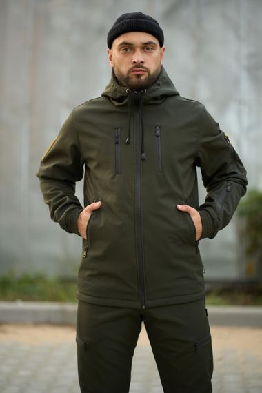 Костюм чоловічий "Reef" хакі з шевроном | Зображення 6