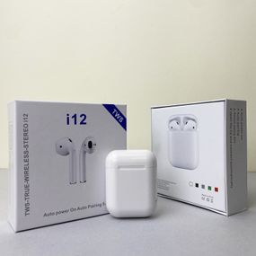 Бездротові навушники TWS i12 (Білий)