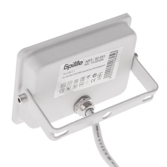 Прожектор уличный LED влагозащищенный IP65 HL-28/10W CW | Зображення 3
