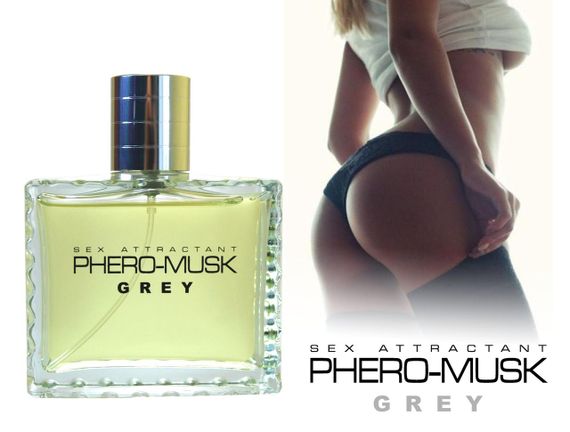 Духи с феромонами для мужчин PHERO-MUSK Grey, 100 ml sexstyle | Зображення 1