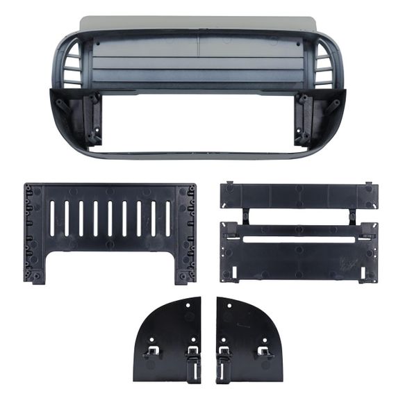 Перехідна рамка серії QIV QBR-F 6218-68 для Fiat 500 (312) 2007-2015 (F3) 9 дюймів | Зображення 1