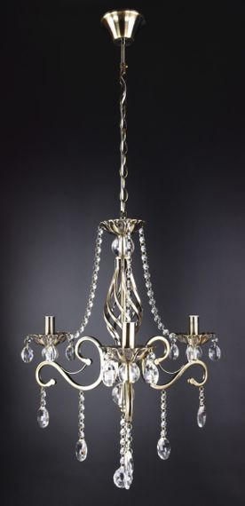 Люстра свічка 25890 Бронза 65-110х50х50 см. | Зображення 1