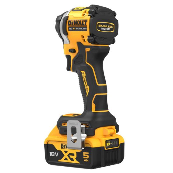 Шуруповерт ударный аккумуляторный бесщёточный 206Нм DeWALT DCF850P2T | Зображення 3