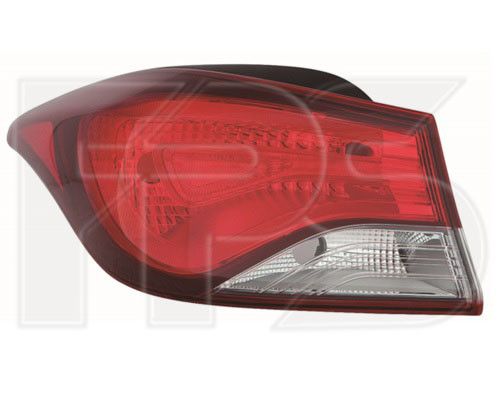 Ліхтар задній зовнішній Hyundai Elantra MD '14-16 лівий (Китай)