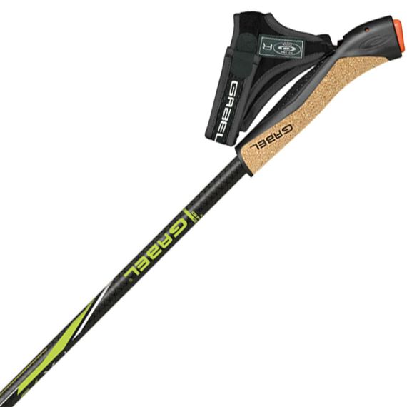 Палиці для скандинавської ходьби Gabel FX-75 Snake Carbon 120 Dual Spike (7009351011200) | Зображення 2