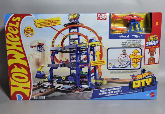 Игровой набор Гараж с мега петлей Hot Wheels City Mega Loop Garage | Зображення 5