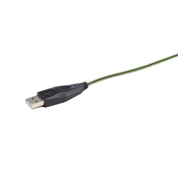 Оптична ігрова мишка Gembird MUSG-001-G, USB інтерфейс, зелений колір | Зображення 3