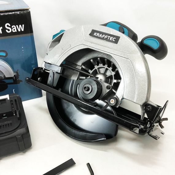 Акумуляторна циркулярна пилка KRAFFTEC 48V | Зображення 9