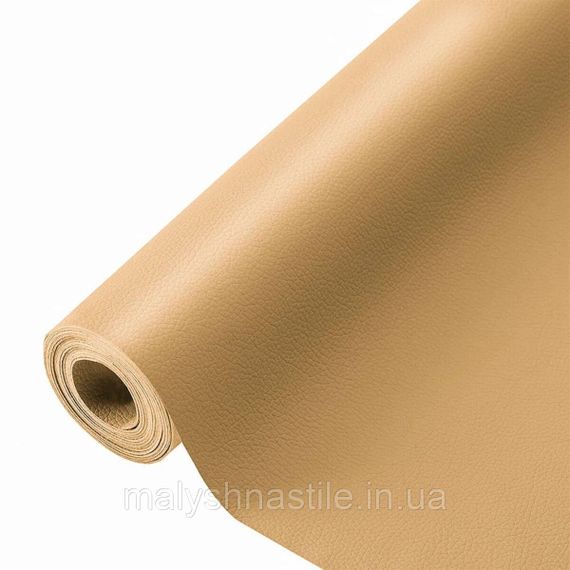 Самоклеюча екошкіра у рулоні 1.37*3m*0.5mm Пісочний (D) SW-00002188