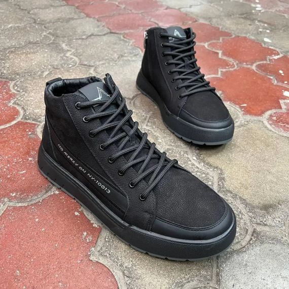 Новые стильные ботинки из натурального нубука 44 размер | Зображення 4