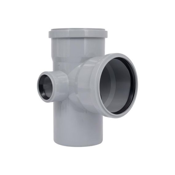 Хрестовина каналізаційна TA Sewage 110х110х110х50, 90° (ліва)