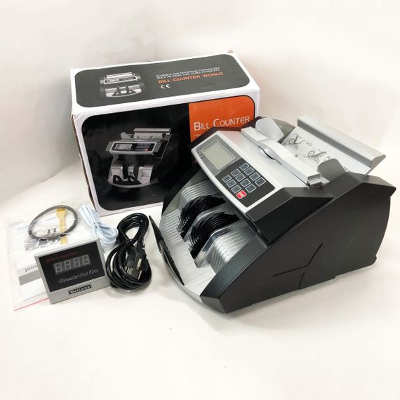 Счетная машинка для денег с детектором Multi-Currency Counter 2040v PL-610 для офиса