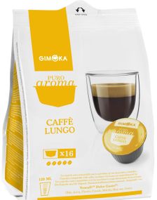 Кофе в капсулах Dolce Gusto Nescafe Gimoka Lungo 16 шт Италия Нескафе Дольче Густо