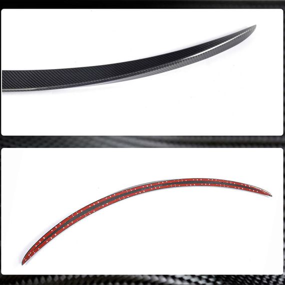 Спойлер V1 (купе, Карбон) для Mercedes S-class C217 Coupe 2014-2020 рр | Зображення 4