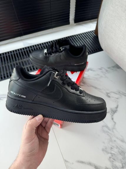 Кросівки кеди Air Force 1 Low SP 1017 ALYX 9SM Black  / аір форсе весна / літо / осінь 0229 | Зображення 1